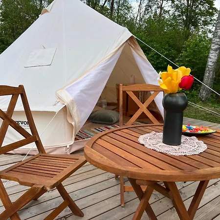 Luxury tent Ilmjaerve Glamping Otepaeae Ilmjarve